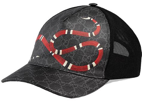 gucci gg baseball cap black|Gucci GG Supreme.